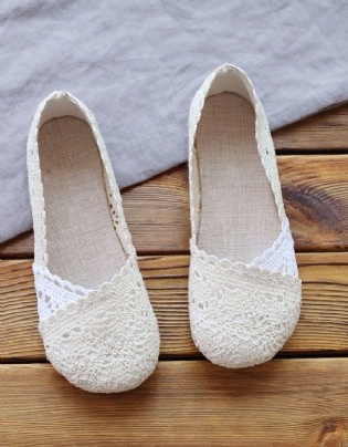 Slip-on Flade Snøresko Til Damer