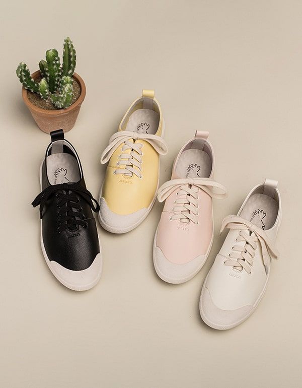 Forår Sommer Casual Komfortable Lædersneakers