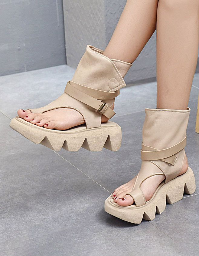 Vintage Rom Stil Sommer Flip Flop Støvler